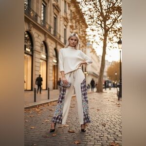 Pol drawstring junie patch pants